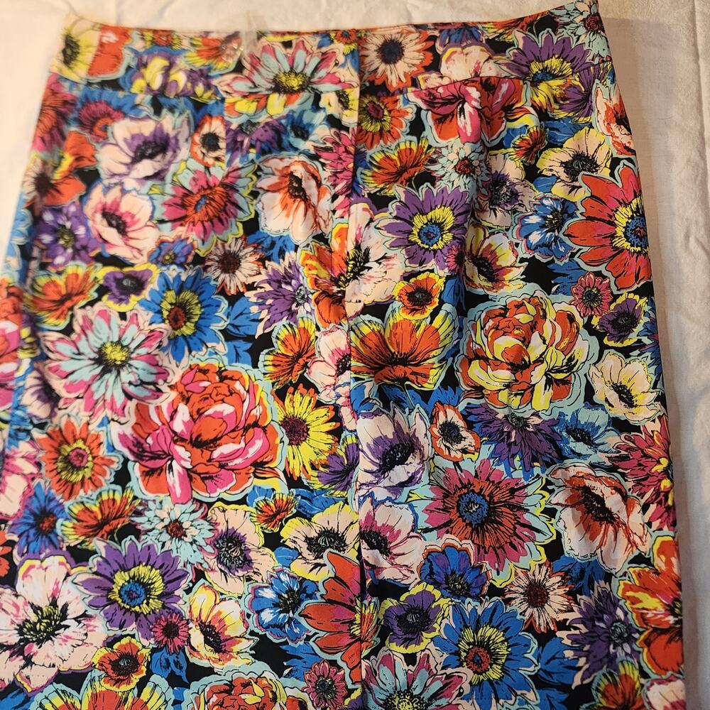 Gorgeous Jessica London Floral Skirt-Sz 20 - Picture 10 of 14